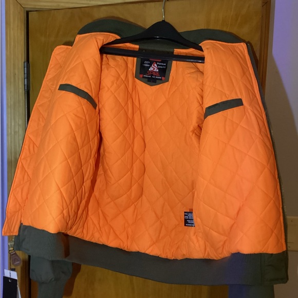 BRAND NEW Spire by Galaxy aviator flight jacket. - Picture 3 of 8
